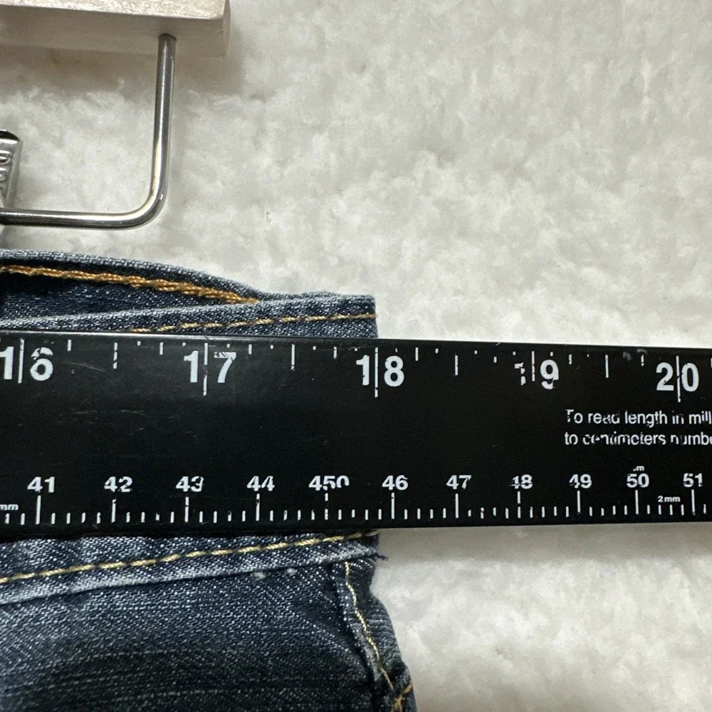 Levi's 527 Bootcut Jeans Blue Denim Western Cowboy 100% Cotton Men's Size 36‎